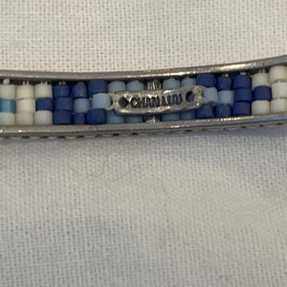 Chan Luu beaded leather choker / bracelet - Picture 5 of 8